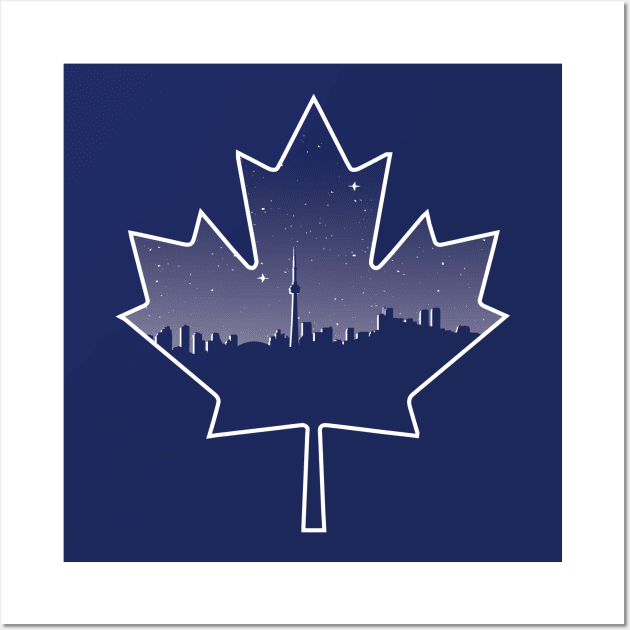 Toronto Maple Leafs Skyline Wall Art by stayfrostybro